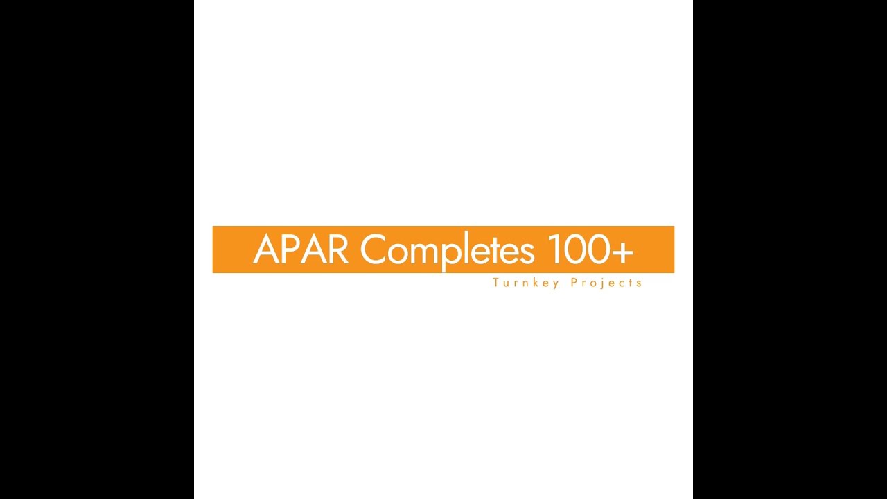 APAR completes 100+ HTLS Projects