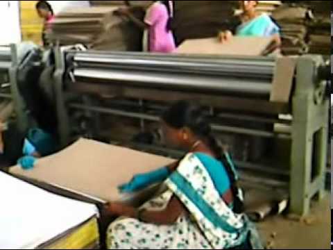Machine Corrugated - SENIOR PAPER PACKAGING MACHINERY MFG CO., Based in Amritsar Punjab INDIA. Manufacturer and Exporters of Paper Corrugated Board Pasting Machine is useful for ...
