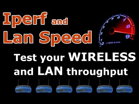 how to test speed on lan