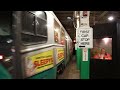 The central part of the Boston Green Line with trams frequently running through the old but noisy Boylston subway station.