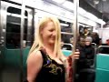 Pole Dancing Paris Metro