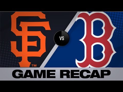Video: Devers, Bogaerts help Red Sox top Giants | Giants-Red Sox Game Highlights 9/19/19