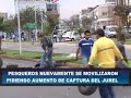 PROTESTA DE PESQUEROS EN IQUIQUE