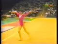 Oksana Chusovitina 1989 Cottbus International EF FX