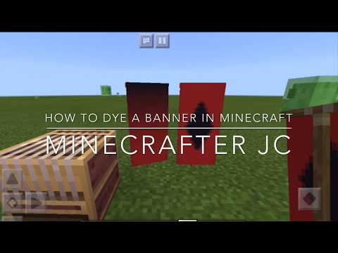 How To Dye Banners Minecraft - 09/2021