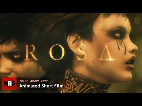 Rosa - ROSA is an epic sci-fi short film that takes place in a post-apocalyptic world where all natural life has disappeared. From the destruction awakes Rosa, a cy...