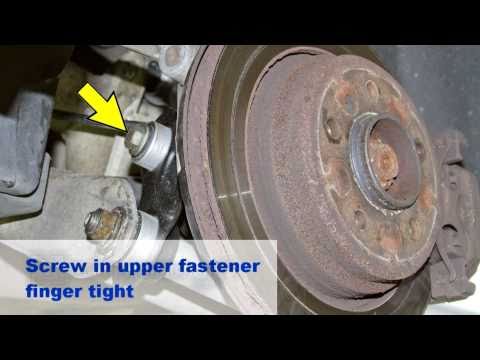 BMW 5 Series (E39) 1997-2003 – Rear ball joint DIY, how to remove and install
