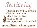Applying Product to Short Medium Textured Hair
