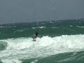 Kiteboarding Hurricane Ike