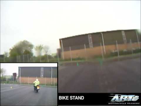 module1 video demonstration of the practical test for motorcycles (new test bike)