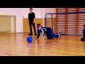 Goalball - ukázka