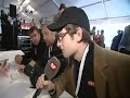 Philipp Degen und Unteregger singen die Schweizer Hymne