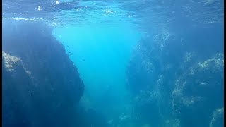 笹川流れ・馬下での水中遊泳2