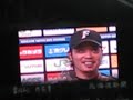 2009.7.2 札幌ドーム楽天戦 お立ち台は小谷野栄一。 小谷野栄一