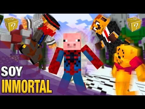 SOY INMORTAL!! | LUCKY BLOCKS