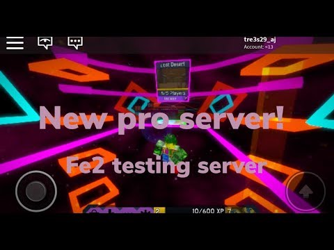 Fe2 testing: new pro servers!