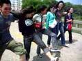 Tua pek gong walk On china border with n.korea
