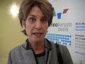 Kathleen Kennedy Townsend intervistata a margine del San Marino Forum 2009 (YouFixing)