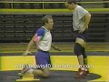 2-time olympic wrestler barry davis demonstrates double-leg takedown technique. part 2 of 2.