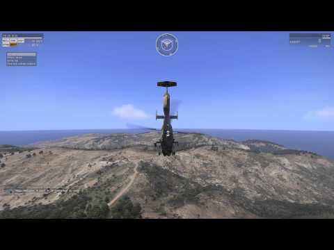 Let's play solo Arma 3 Gameplay fr HD | Hélicoptère | Belgoune