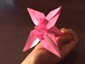 Origami Stem, Leaf and Flower (Part 3)