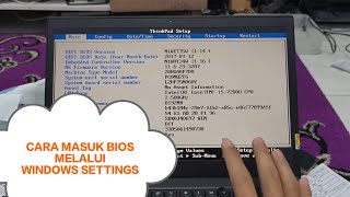 Gagal Masuk Bios, Fix!! Masuk bios via Windows