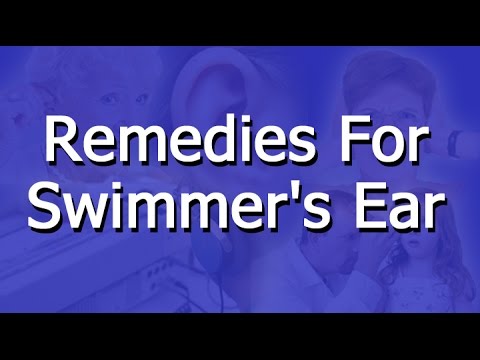 how to relieve swimmers ear