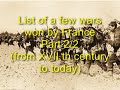 French Military Victories (part 2/2)