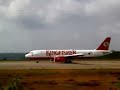kingfisher airlines A320 landing at m\