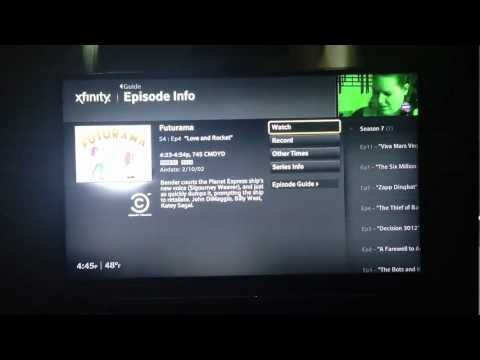 how to set xfinity dvr from phone