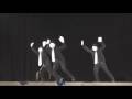 Valentine's Day  ( Postova / Kosice ) - tribute to Jabbawockeez, drengene robots