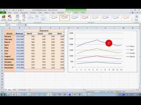 how to draw graph in excel