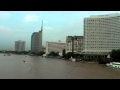 Sathorn and the Chao Phraya River, Bangkok; Thailand