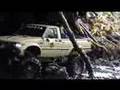 Toyota Hilux in mud test - first run