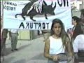 manifestación anti taurina