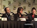 a candy dish of clips from the supernatural panel @ comic-con 2008. 

eric kripke talks about sending dean to hell and then bringing him back. jensen ackles describes how he got the news. jared padalecki talks about sam's changes last season.