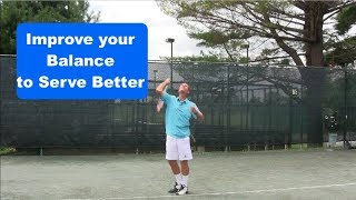 A Simple and Effective Drill to Improve Balance on the Serve