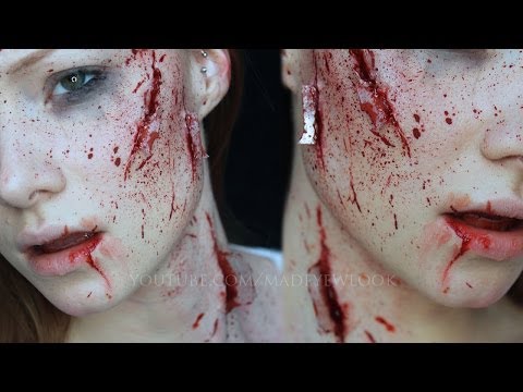 tube66 - WARNING: This can be considered a little gory for those of you who are not too great with seeing blood (although it is fake). Can't say I didn't warn you! :)...