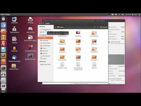 how to format usb in ubuntu