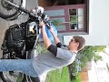 my first attempt at starting our 1987 matchless G80