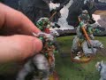 Blue Table Painting- Tundra Orks Cave Bear Riders