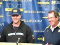 Lloyd Carr and Russell Crowe Lloyd Carr and Russell Crowe