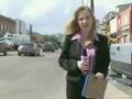 idiot pisses off reporter