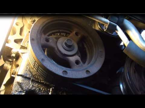 Premature belt wear and noise, Damper replacement GM 3400