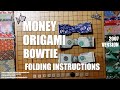 Money Origami Bowtie Folding Instructions