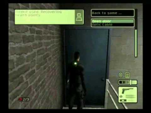how to locate agent blaustein in splinter cell
