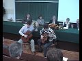 guitar duo marko & neven ukrainczyk, concert held 24.10.2008. on occasion of: 89th anniversary celebration of chemical engineering faculty in zagreb, croatia, http://www.fkit.hr/en/history.html

(don't forget to watch in high quality!)

concert repertoire
1.'panaderos flamenco': esteban de sanlucar (1910 - 1989), arranged by marko ukrainczyk - 2nd guitar partiture. 
http://www.youtube.com/watch?v=mipsukjefbo

2.'candela': manolo sanlucar (1945 - ), arranged by neven ukrainczyk - 2nd guitar partiture.
http://www.youtube.com/watch?v=kygwrgppyo8

3.' spanish dance no. 2 (oriental)': enrique granados (1867 - 1916)

a detailed review on compositions performed, on composers and on performers is given here: http://bib.irb.hr/datoteka/372315.ukrainczyk_guitarduo.pdf


audience: about 100 people

guitar duo marko & neven ukrainczyk 
have started performing immediately after the birth of twins in 1979. when they had their first singing duo, in which marko had an opening solo for about 10 min. they developed interest in music thanks to their family (septet) which stimulated music-making, especially their mother which was their first guitar teacher. after finishing primary music school ''vatroslav lisinski'' in zagreb at prof. felix spiller, they formed rock group twins, and later krug lutaka (the circle of puppets), performing mostly original music pieces. during the student days, the guitar was their serious hobby, and they advanced in the guitar styles of classics, fingerstyle and jazz. they recorded one album 'the sound of spain' in their own production in home-made studio livestudio, while the second album is on its way. they perform at the opening of the art exhibitions, meetings, parties and concerts.

oriental, spanish dance no. 2 is the second of the twelve spanish dances from enrique granados op. 37 written for piano (1890).  transcribed for two guitars by alexandre lagoya and performed by the greatest guitar duo in the history ida presti and her husband alexandre lagoya, it became the classical favorite for guitar duos. however, marko and neven duo perform somewhat newly arrangement by raul leona. this interpretation in particular introduces guitar techniques like pizzicato and harmonics, which additionally emphasize the moody, sensibility and romanticism of this masterpiece, and once more indicates guitarists love and passion for the granados music.

pantal�on enrique costanzo granados y campi�a (1867  1916) was a spanish pianist and composer of classical music. with albeniz he is a founder of spanish nationalism music. he was a student of f. pedrella, and as a pianist mostly performed works of chopina i griega. based on folklore he made individual musical expression with characteristic melody ornamentation. enrique granados was also a talented painter in the style of francisco goya. granados wrote piano music, chamber music (a piano quintet, a piano trio, music for violin and piano), songs, zarzuelas, and an orchestral tone poem based on dante's divine comedy. many of his piano compositions have been transcribed for the classical guitar and are generally considered as some of the most beautiful music in the guitar repertoire. 
accepting the recital invitation he missed his boat back to spain, and boarded the passenger ferry sussex for dieppe, france. the sussex was torpedoed by a german u-boat during world war i. interesting, he had a morbid fear of water for his entire life and was returning from his first-ever series of ocean voyages. in a failed attempt to save his wife amparo, granados jumped out of his lifeboat, and drowned.
