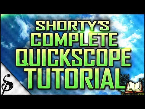how to train quickscoping mw3