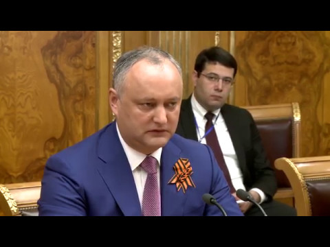 Igor Dodon a avut o întrevedere cu președintele Dumei de Stat a Adunării Federale a Federației Ruse   