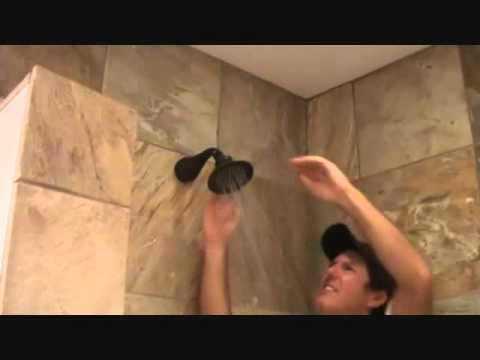 how to unclog shower head